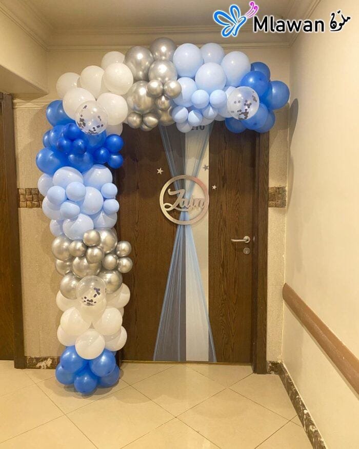 balloon arch for event celebration entrance