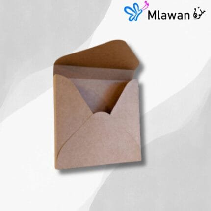 Foldable kraft paper sleeve packaging for small items