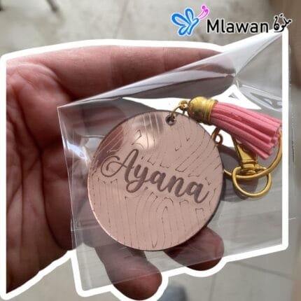 personalized acrylic keychain