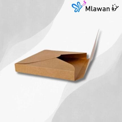 Foldable kraft paper sleeve packaging for small items