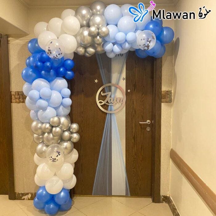 balloon arch for event celebration entrance