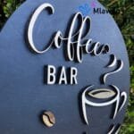 Coffee Lover Gift - Unique Coffee Bar Sign