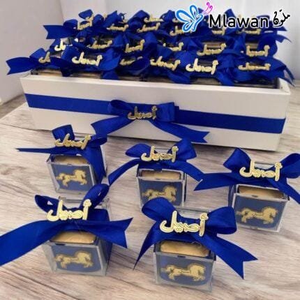 Personalized acrylic favor boxes for weddings in UAE