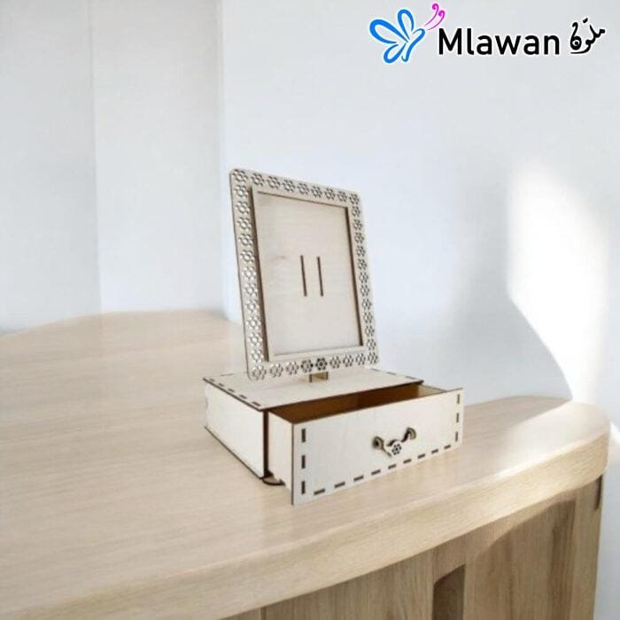 Personalized photo frame and storage box for special occasions