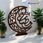 Beautiful Crescent Moon Tabletop Decoration for Ramadan