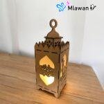 Collapsible led lantern for iftar gatherings